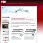 Screen shot of the E-commerce Consortium website.