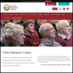 Screen shot of the Ulster Farmers Union website.