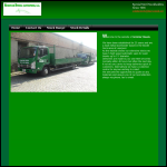 Screen shot of the Scimitar Steels Liverpool Ltd website.