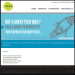 Screen shot of the Wax Rdc website.