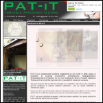 Screen shot of the PAT-iT website.