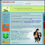 Screen shot of the Redcetera Partnership website.