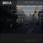 Screen shot of the Dida Media Ltd website.
