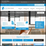 Screen shot of the Acs Window Treatments website.