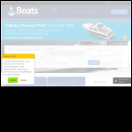 Screen shot of the Boats For Sale Worldwide website.