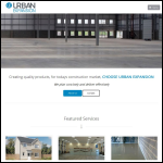 Screen shot of the Urban Expansion website.