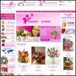 Screen shot of the Flowers Xpress Ltd website.