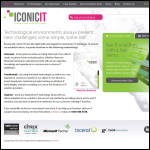 Screen shot of the Iconic IT Ltd website.