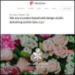 Screen shot of the OMdeSIGN London Ltd website.