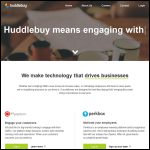 Screen shot of the Huddlebuy website.