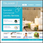 Screen shot of the TTH Laundry Services Ltd website.