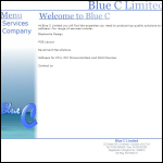 Screen shot of the Blue C Ltd website.