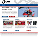 Screen shot of the Ozee Ltd website.