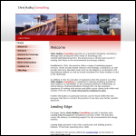 Screen shot of the Chris Hadley Consulting website.