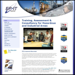 Screen shot of the Epit Group website.