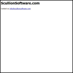 Screen shot of the Scullionsoftware website.