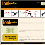 Screen shot of the Look Designs Ltd website.