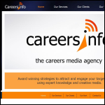 Screen shot of the Careersinfo Ltd website.