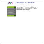 Screen shot of the Southwood It Services Ltd website.