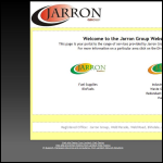 Screen shot of the Jarron Developments Ltd website.