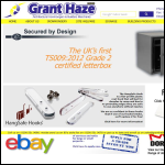 Screen shot of the Grant Haze London Ltd website.