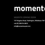 Screen shot of the Momentous website.