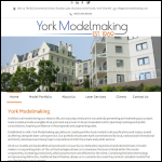 Screen shot of the York Modelmaking & Display Ltd website.