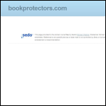 Screen shot of the Book Protectors & Co. website.