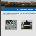 Screen shot of the Sst Randd Ltd website.