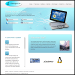 Screen shot of the Fenland Software Ltd website.