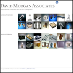 Screen shot of the David Morgan Associates website.