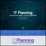Screen shot of the It Planning website.