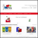Screen shot of the Pitts Presentation website.