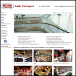 Screen shot of the Sushi Conveyors website.