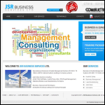 Screen shot of the JSR Business Services Ltd website.