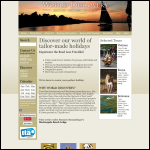 Screen shot of the World Discovery website.