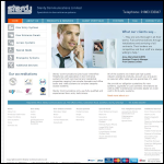 Screen shot of the Sterdy Communications Ltd website.