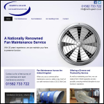 Screen shot of the Martin Geach Fan Maintenance Ltd website.