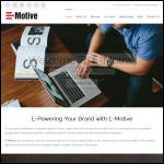 Screen shot of the E-Motive Online website.