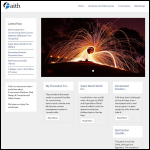 Screen shot of the Faith in Information Technology Ltd website.