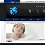 Screen shot of the Pegasus Whirlpool Baths Ltd website.