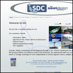 Screen shot of the Sdc Manufacturing Uk Ltd website.