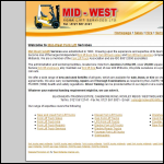 Screen shot of the Midwest Forklift Services Ltd website.