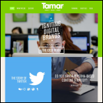 Screen shot of the Tamar.com Ltd website.