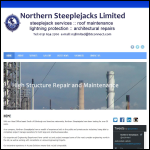 Screen shot of the Northern Steeplejacks (Edinburgh) Ltd website.