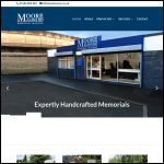 Screen shot of the Ws Moore website.