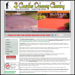 Screen shot of the 3 Counties Driveway Cleaning website.