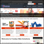 Screen shot of the Fondue Ltd website.