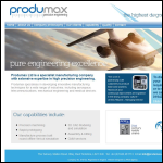 Screen shot of the Produmax Ltd website.