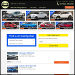 Screen shot of the Vehicle Consulting plc - Leasenotbuy.com website.